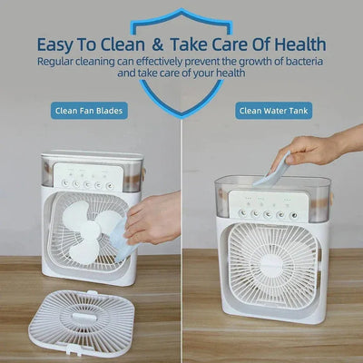 Next Nova Imported 10" Portable Air Cooler Fan – 3-in-1 Mini AC